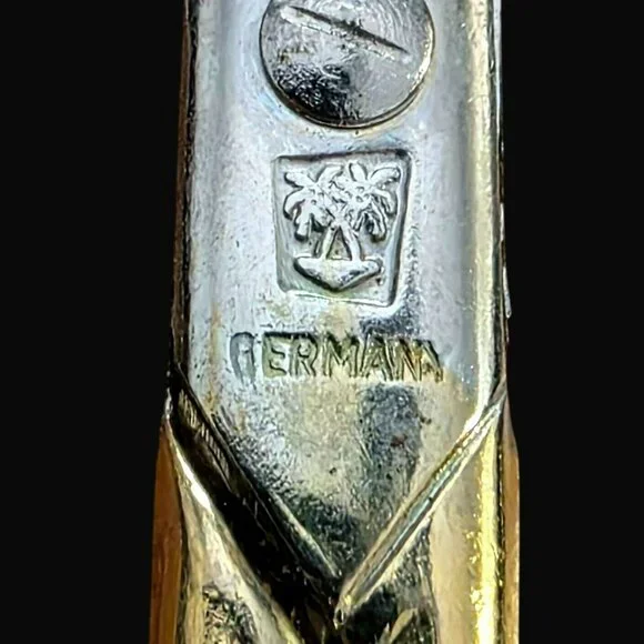 7 Vintage German Gold & Silver Scissors Embroidery Crafting Sewing Tools Shears - Picture 3 of 8